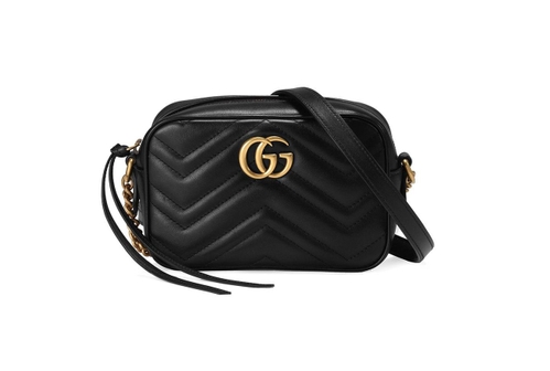 Gucci GG Marmont Mini Black Shoulder Bag