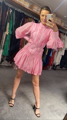 Mackenzie Mode Starlet Mini Dress - Pink
