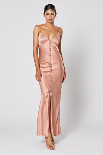 Winona Zola Dress - Dusty Pink