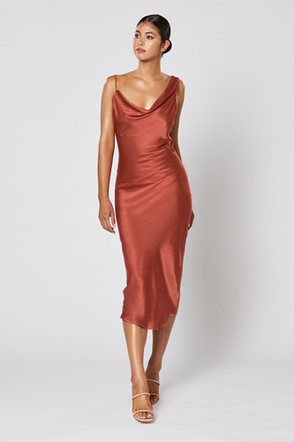 Winona Cara Dress - Copper
