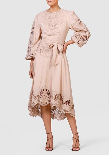 Ministry of Style Renaissance Embroidery Midi Dress