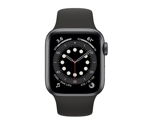 Apple Watch Series 6 GPS - 40mm Space Grey Case with Black Band