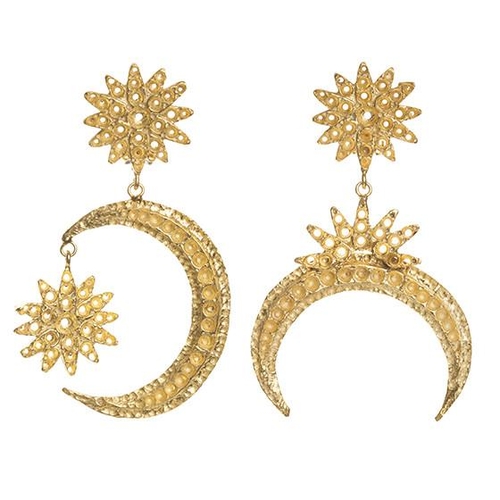Christie Nicolaides Aries Earrings Gold