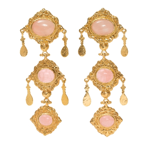 Christie Nicolaides Anais Earrings Pink