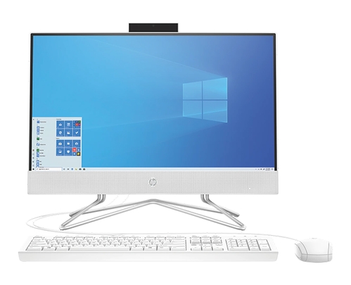 HP 21.5� 256GB All-In-One Desktop Snow White