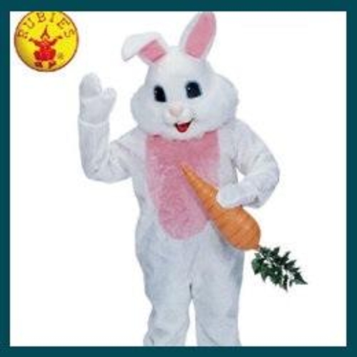 Rabbit Premium Mascot Costume White 
