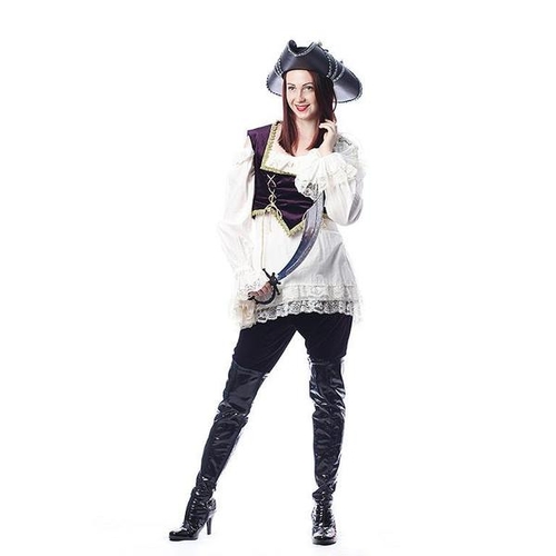 Ladies Caribbean Pirate Costume 