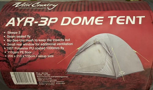 3p Ayr Basic Dome Tent 