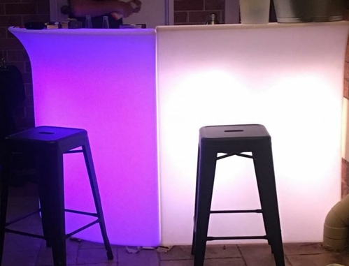 Two piece glow bar