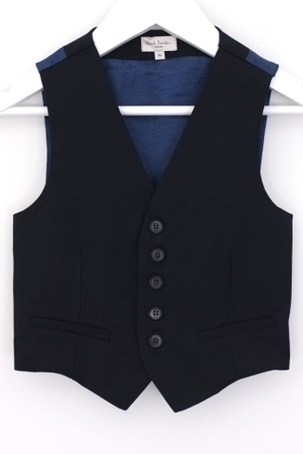 PAUL SMITH JUNIOR A Suit To Smile In Wool Waistcoat