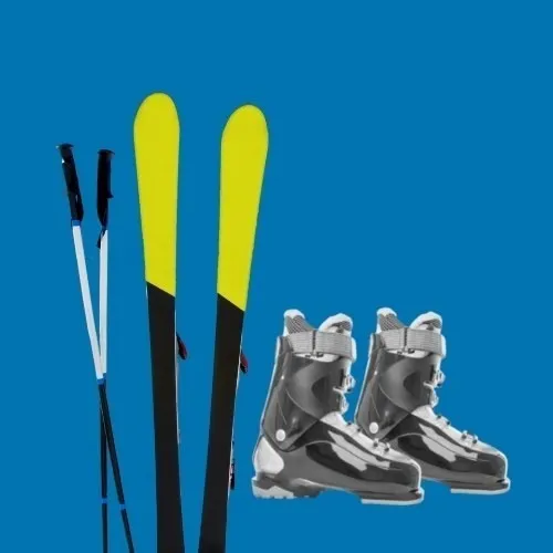 Carve Skis, Stocks & Boots