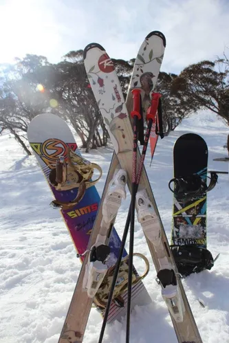Carve Ski's and Poles