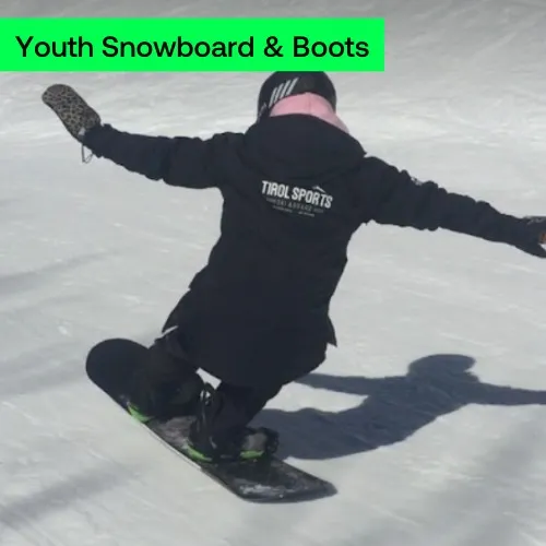 Youth Snowboard and Boots